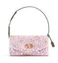 DeVain Small Shoulder Bag In Jacquard Lurex Fabric