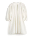 Balloon-Sleeves Mini Dress