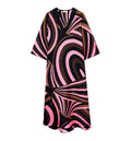 Iride Print Silk Kaftan