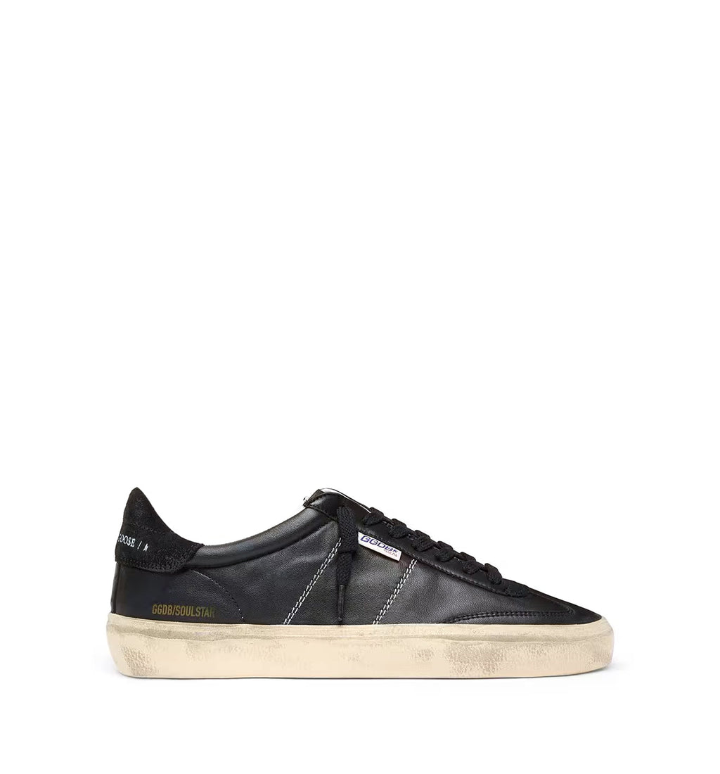 Men's Soul Star in black leather
