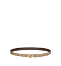 Thin Belt With Interlocking G Buckle