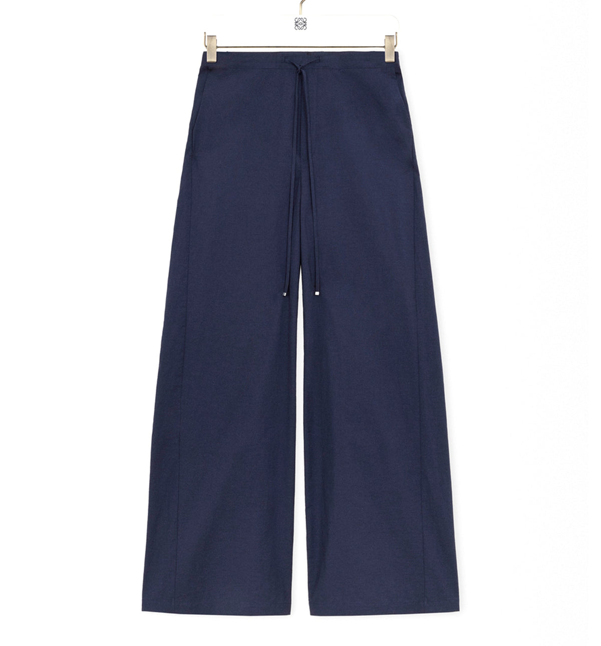 Drawstring Trousers In Cotton Blend