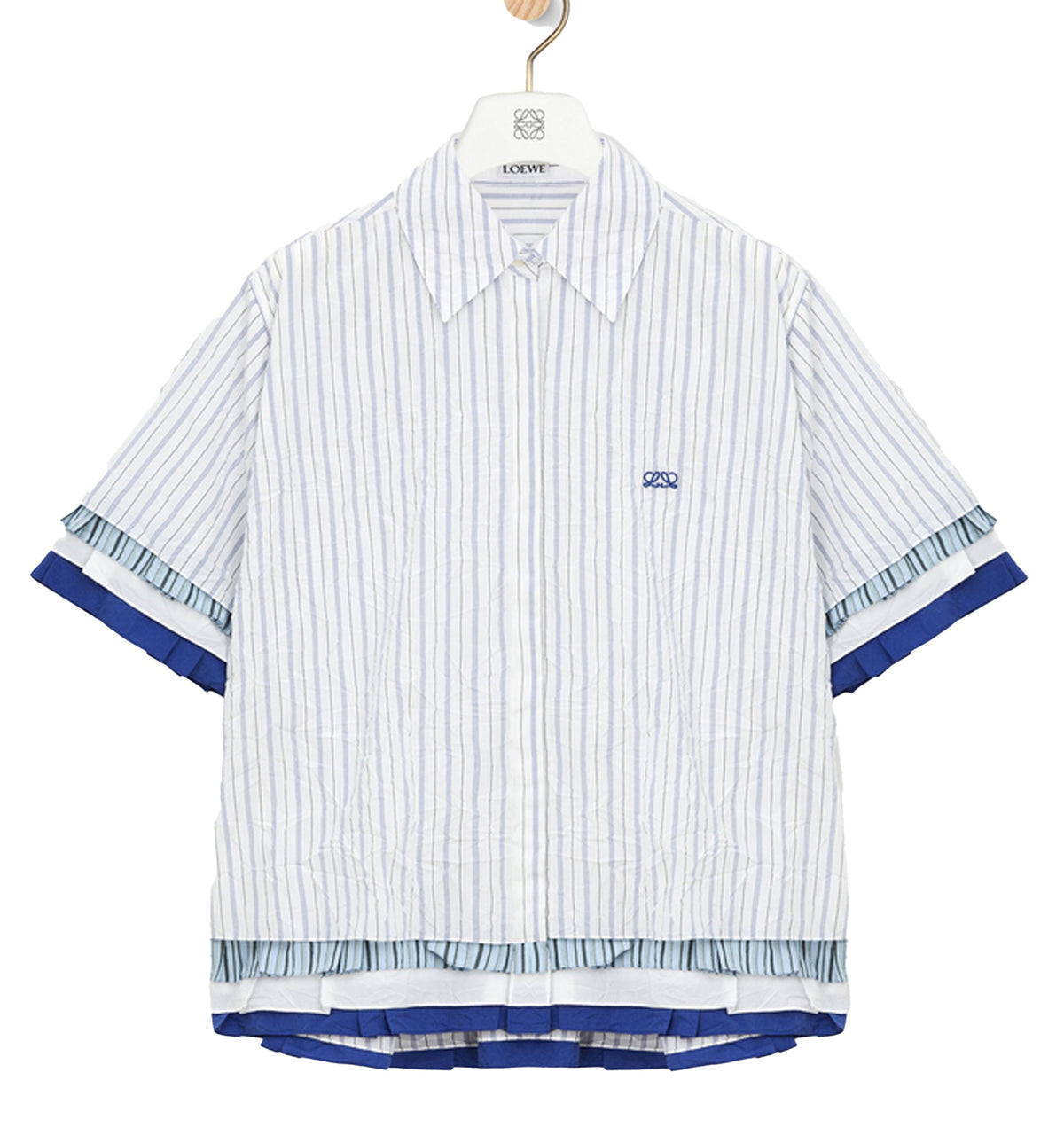 Short Sleeve Shirt In Technical Cotton