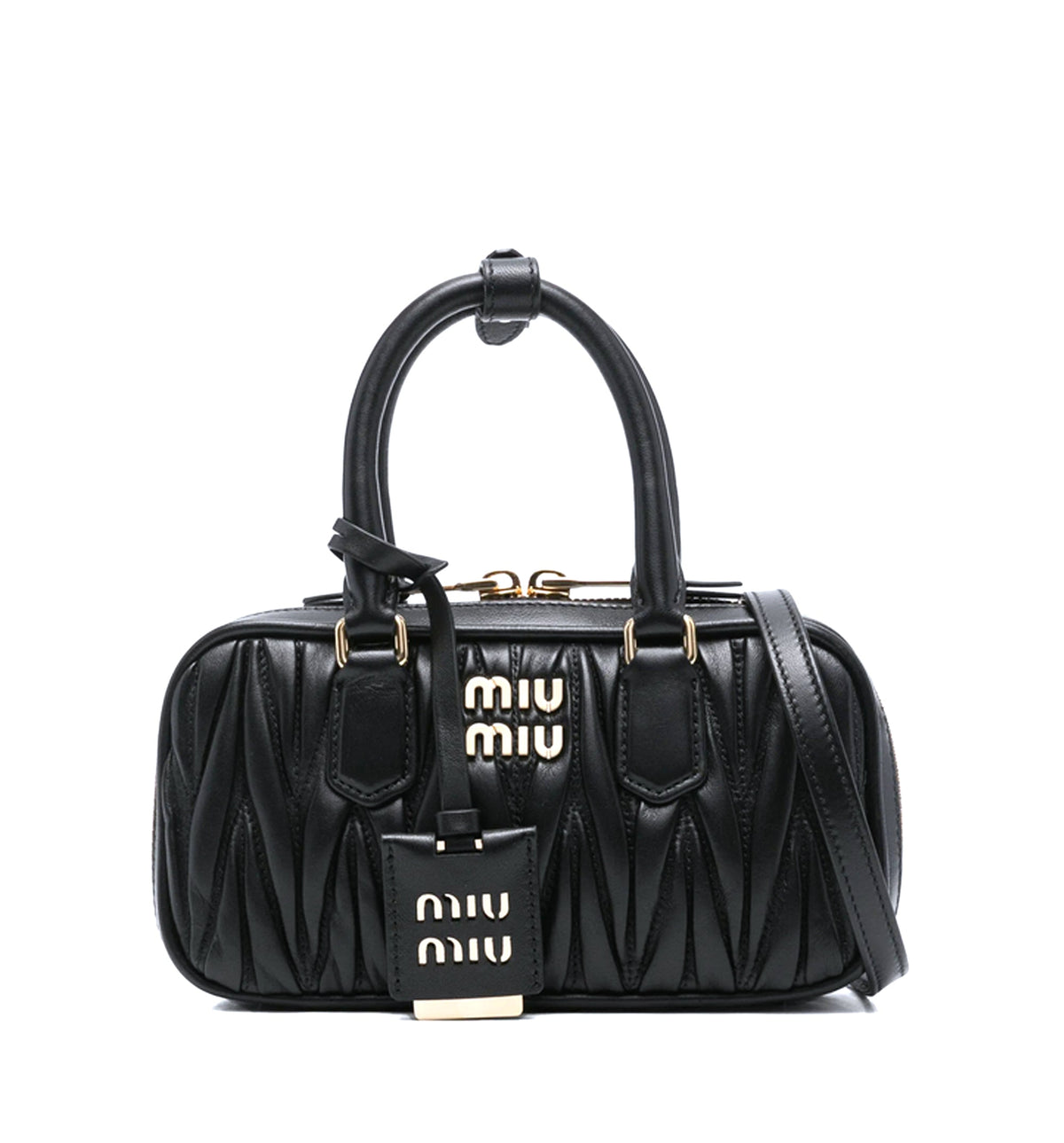 Arcadie matelassé nappa leather mini-bag