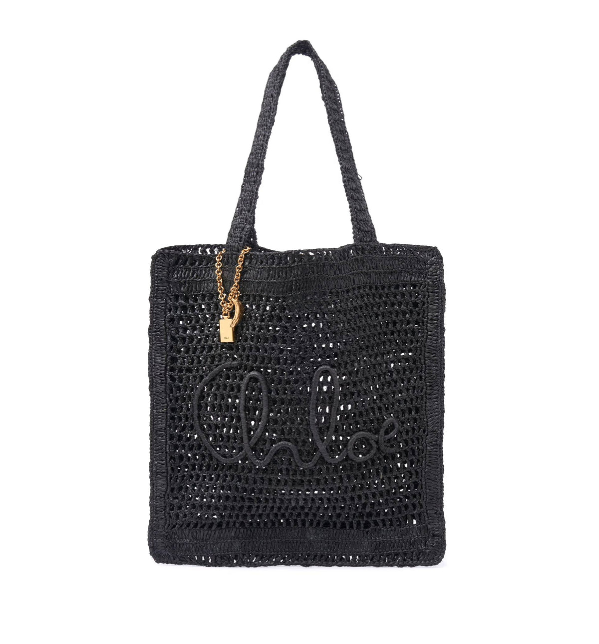 Summer Banana tote bag in raffia