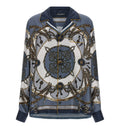Cargo-Print Silk Twill Shirt