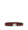 Web Belt With Rectangular Buckle
