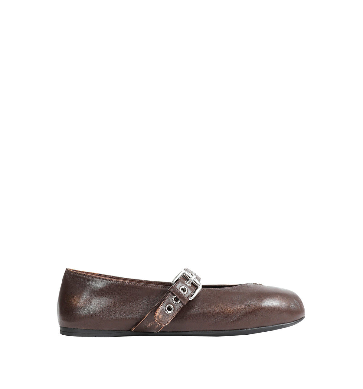 Nappa leather ballerinas