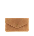 Cassandre Envelope Maxi Clutch In Leather