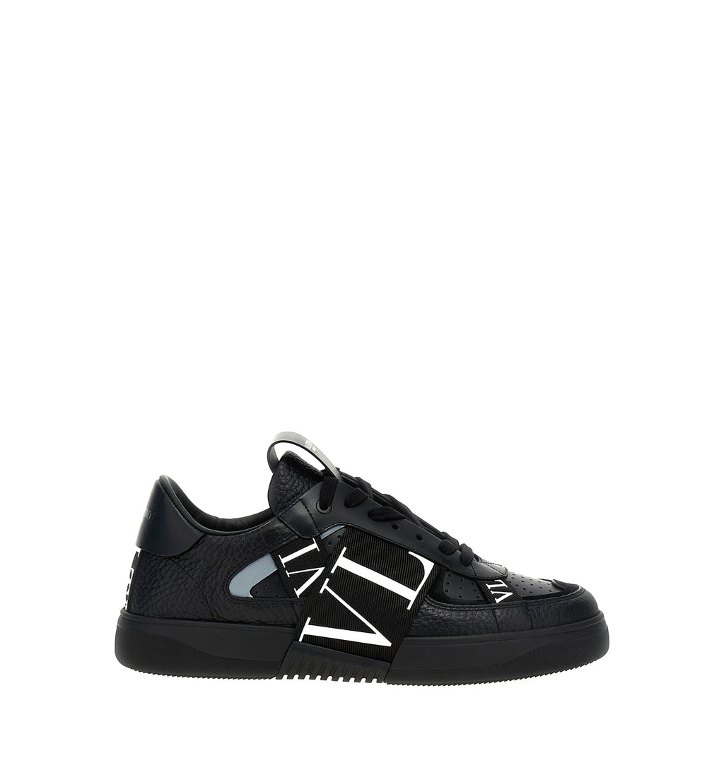 Low-Top Calfskin VL7N Sneaker with Bands -