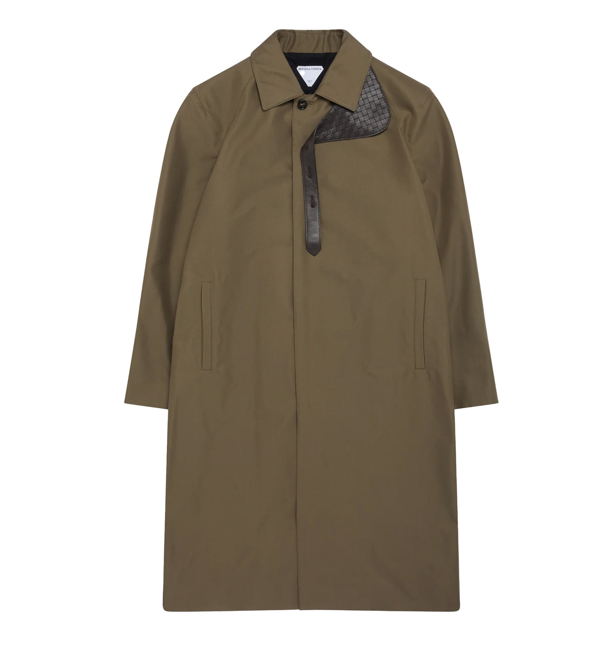 Silk And Nylon Trench Coat