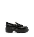 Leather loafers