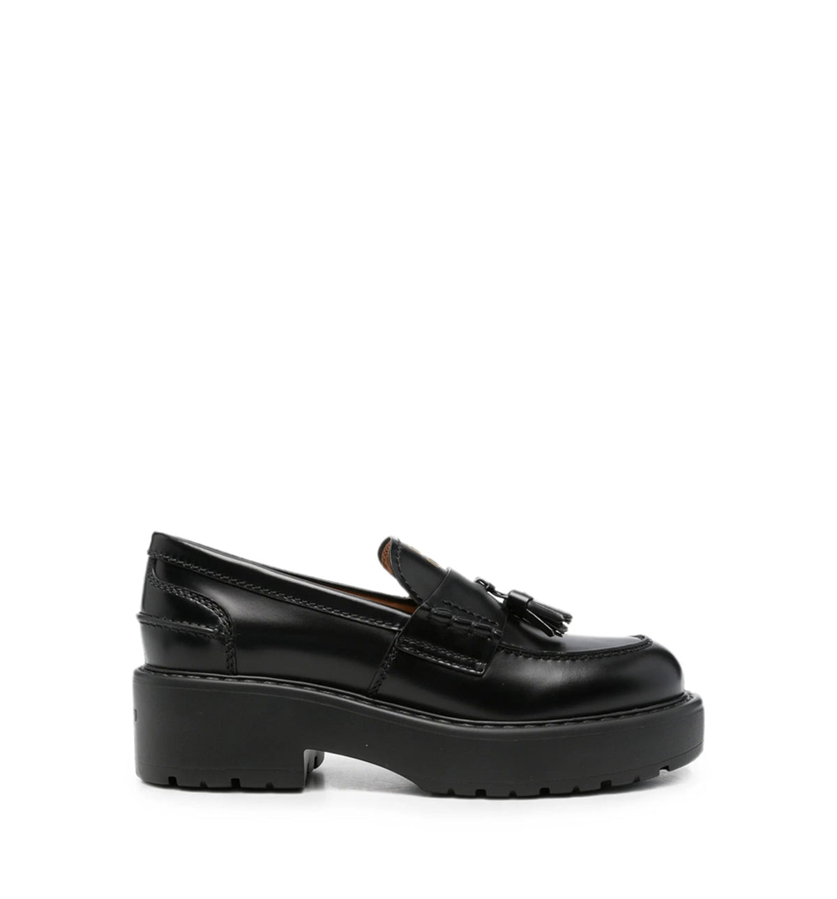 Leather loafers