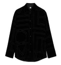 Oversized Devoré Shirt