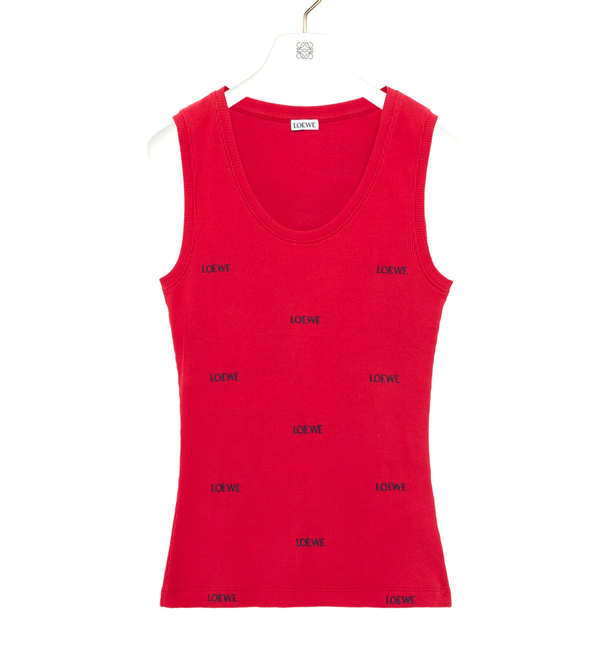 Tank Top in Stretch Cotton
