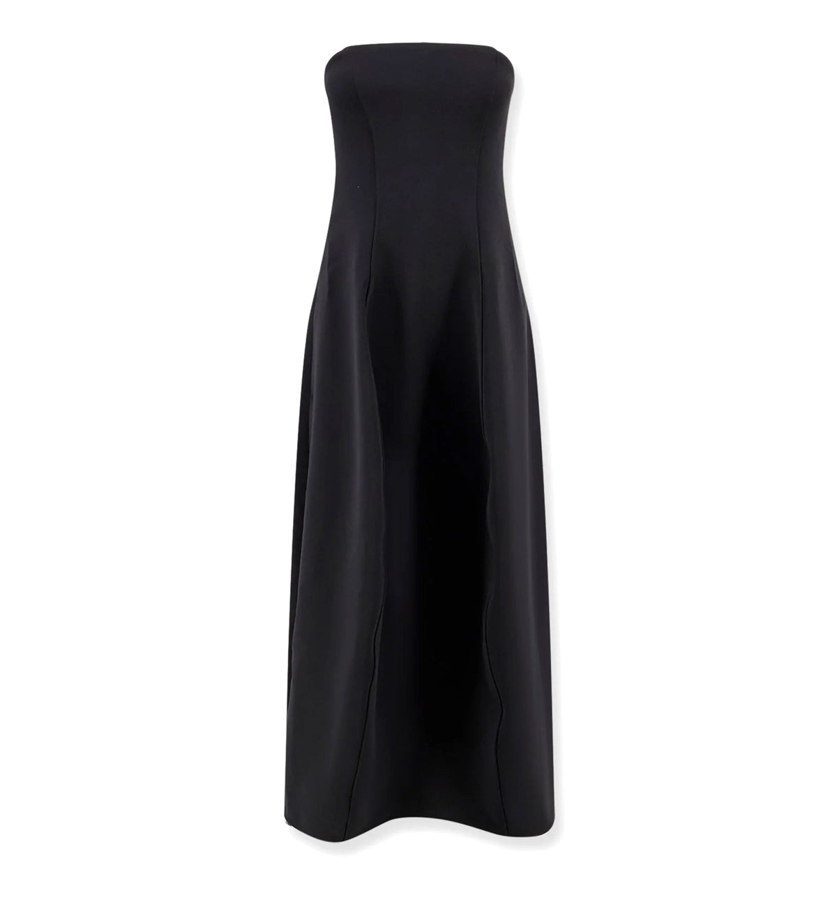 Strapless balloon dress