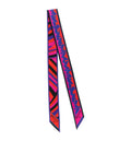 Mix of Multicolor Prints Bandeau Scarf