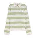 Striped Jersey Polo Shirt