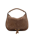 Marcie Shoulder Bag in Suede Leather