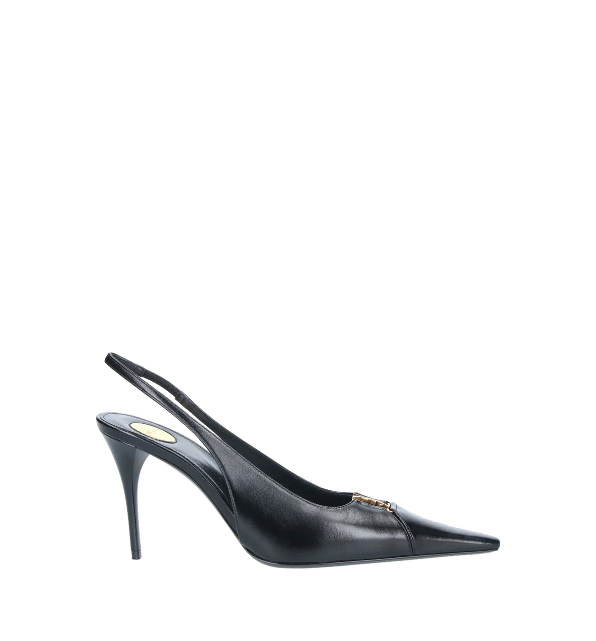 Babylone Breteuil Slingback Pumps In Smooth Leather