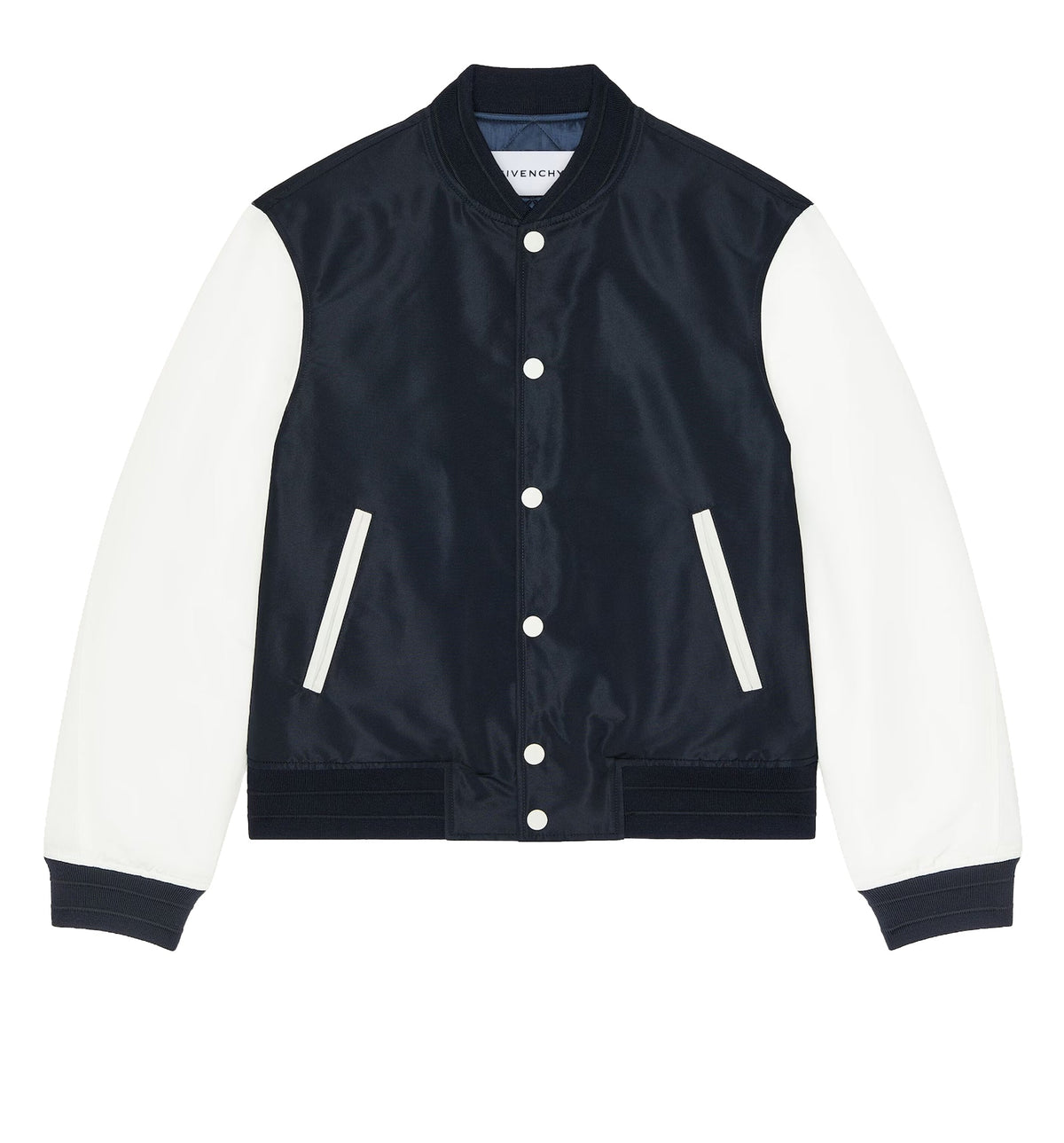 Blouson in Polyfaille with Givenchy Paris Embroidery