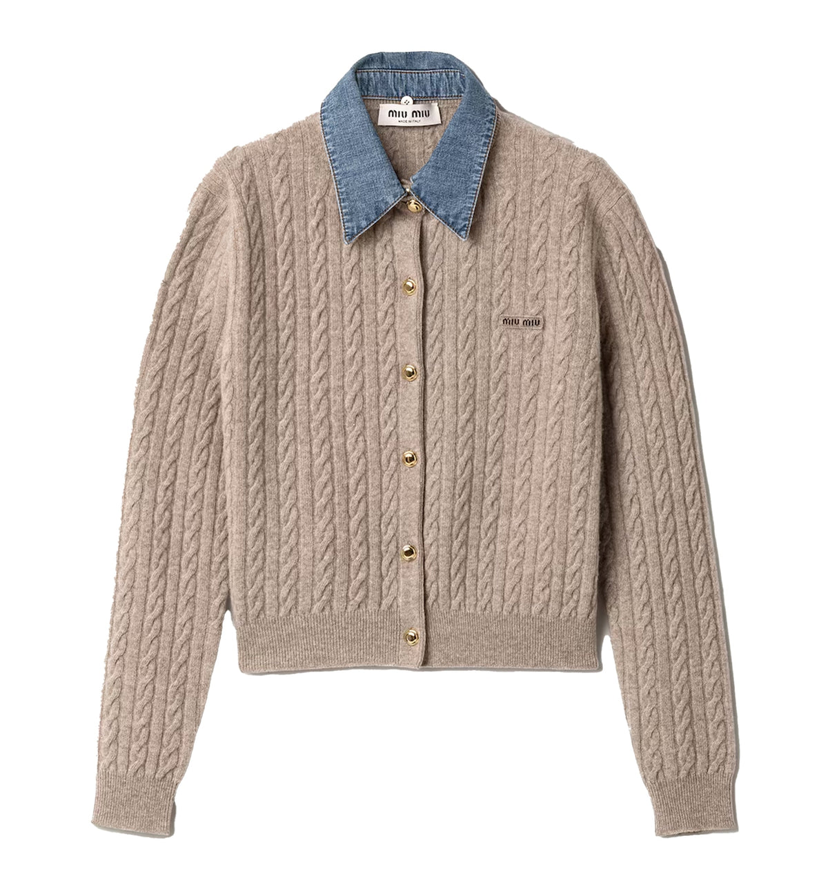 Wool and cashmere cardigan
