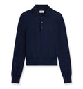 Polo Sweater in Fine Cotton