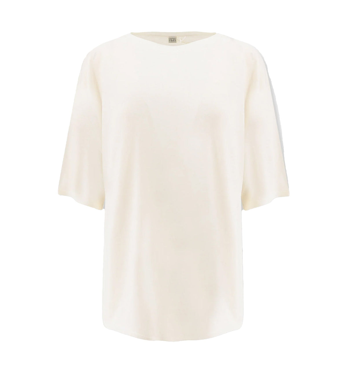 Longline wool blend sweater