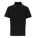Cotton jersey piquet polo shirt