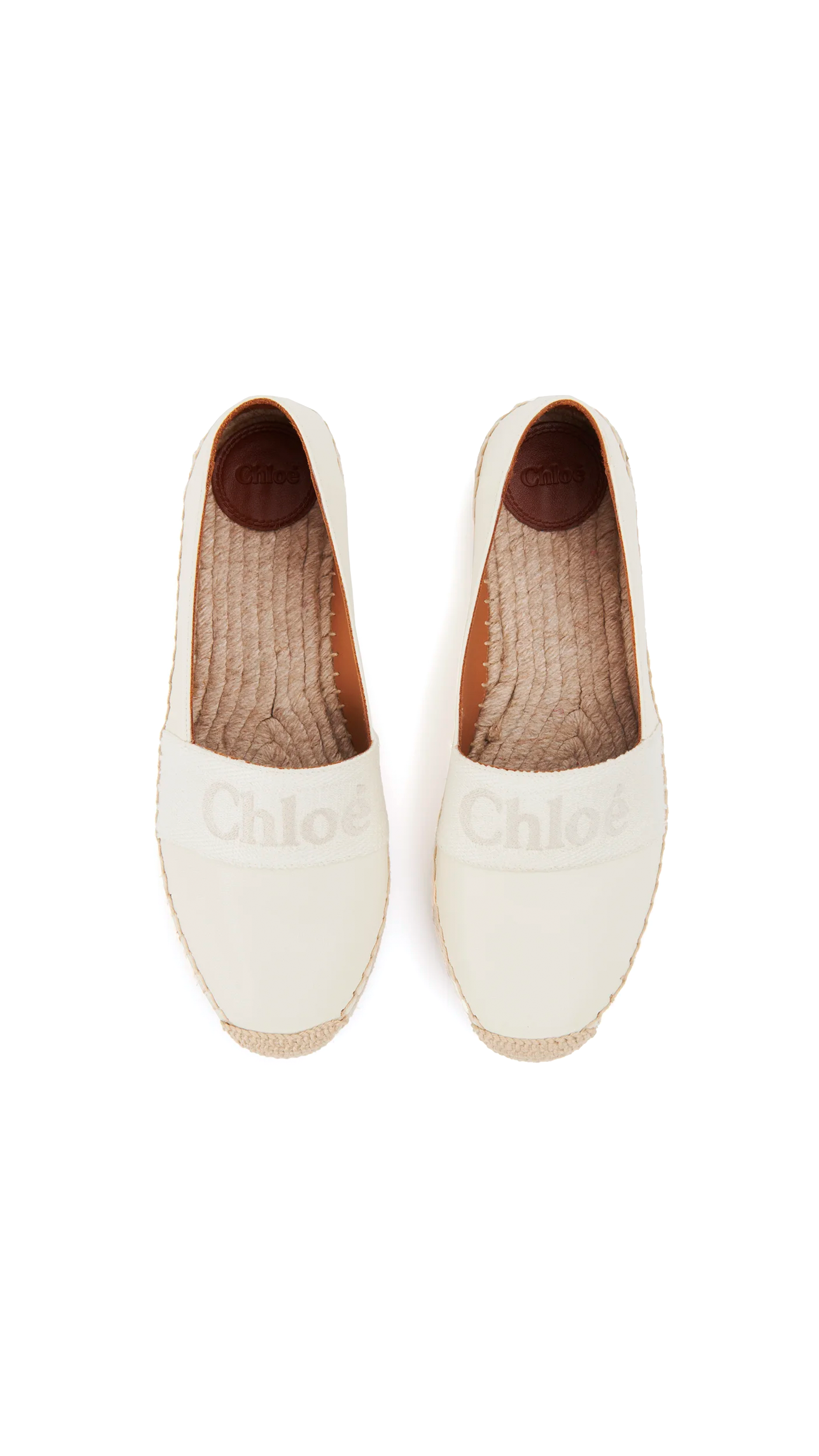 Piia Flat Espadrilles - White