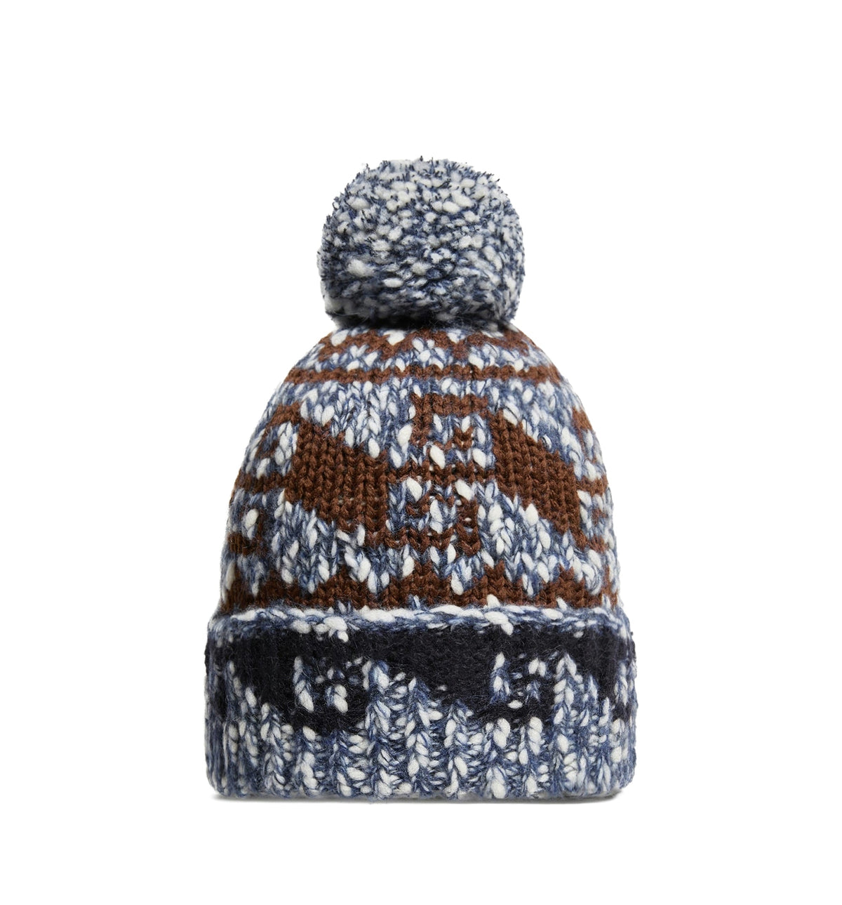 Alpaca & Wool Blend Beanie with Pom Pom
