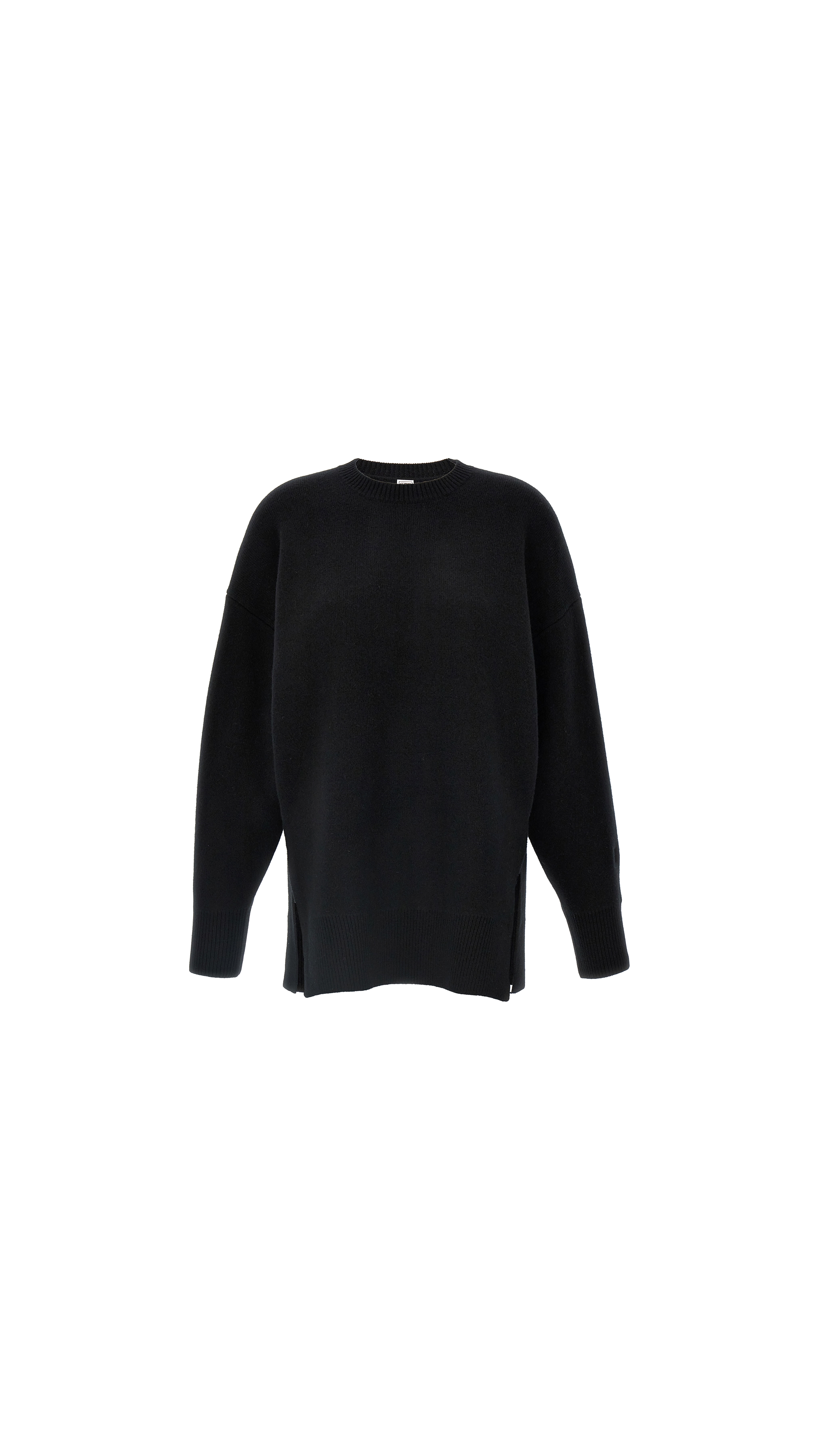 Double-Knit Sweater - Black