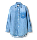 Cotton shirt with logo