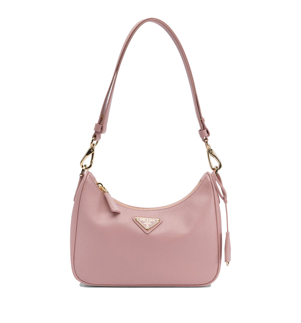 Re-Edition Mini Saffiano Leather Bag