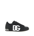 Calfskin Nappa Portofino Sneakers With DG Logo Print
