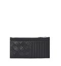 Long Intrecciato Zipped Card Case