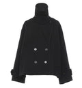 Oversized Short Wool Coat