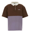 Two-Tone Cotton Polo Shirt