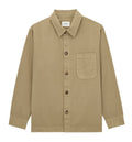 CASSANDRE overshirt in cotton linen gabardine