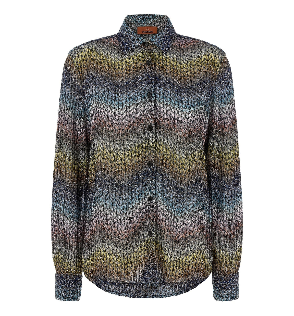 Lamé Viscose Shirt