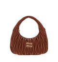 Wander Matelassé Nappa Leather Hobo Bag