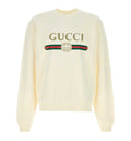 Cashmere blend sweatshirt with print