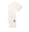 Scarf In Mohair And Wool Blend