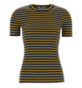 Embroidered Cotton Blend T-Shirt
