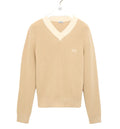 Sweater in Cotton and Wool