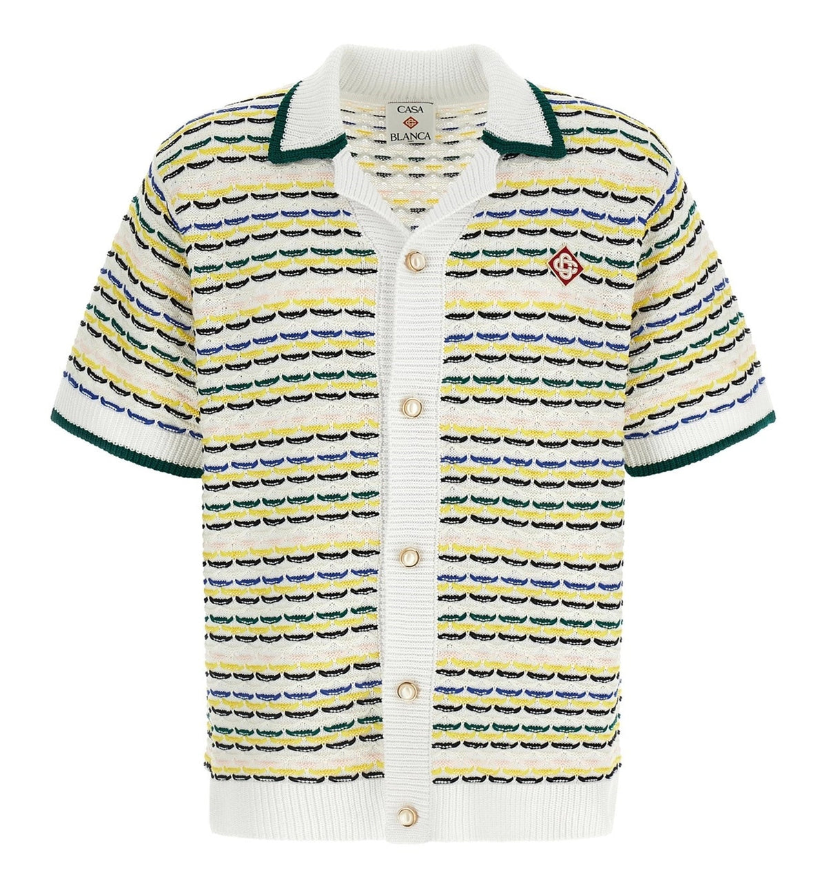 Tuck Stitch Short Sleeve Shirt