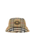 Horseshoe Quilted Check Bucket Hat