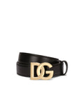 Calfskin Belt With DG Logo