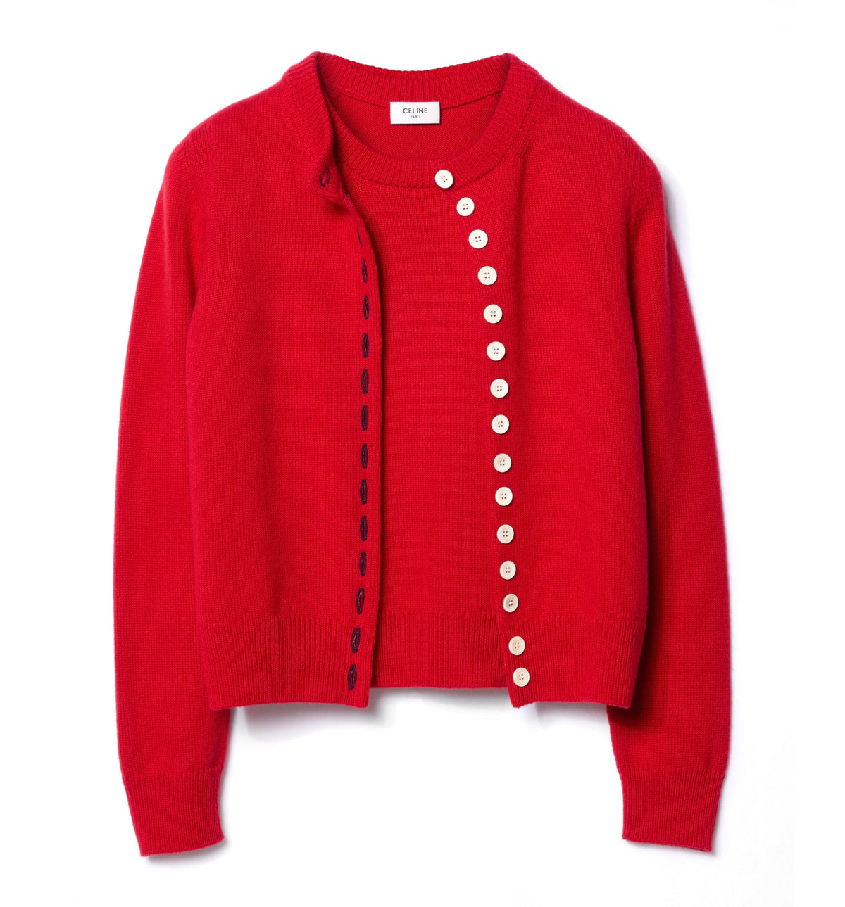 Twinset Cardigan In Heritage Cashmere