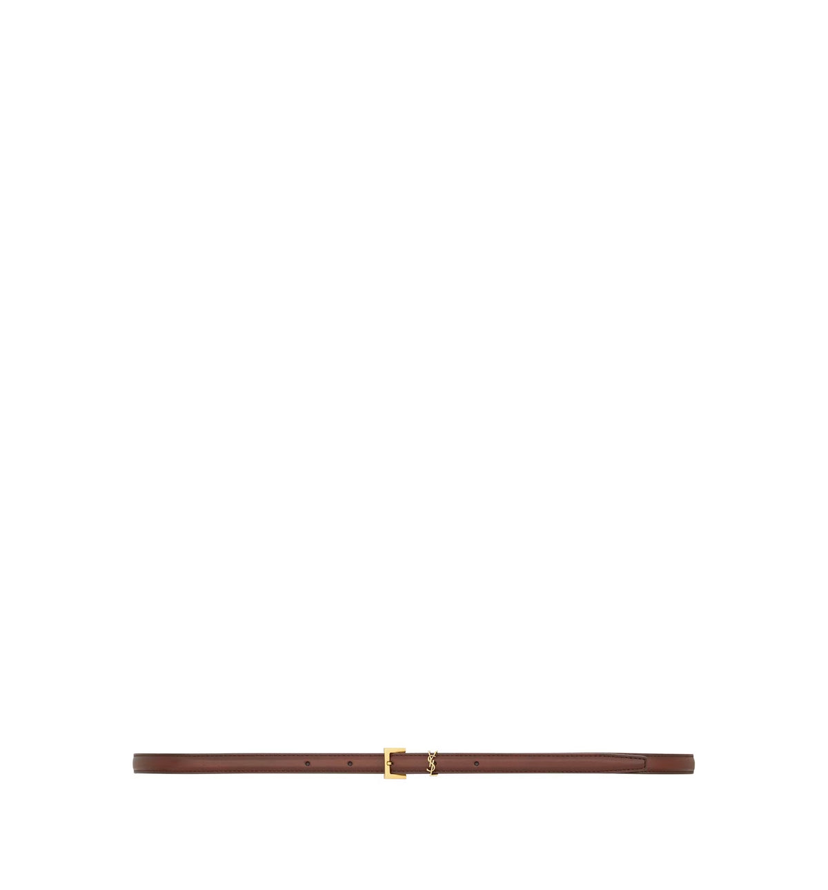 Cassandre Extra Thin Belt In Aged Effect Leather